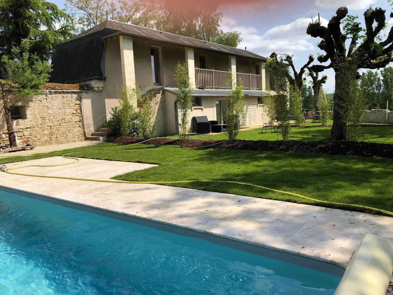 Cottage Parc 70m2 mit Pool in Azay le rideau