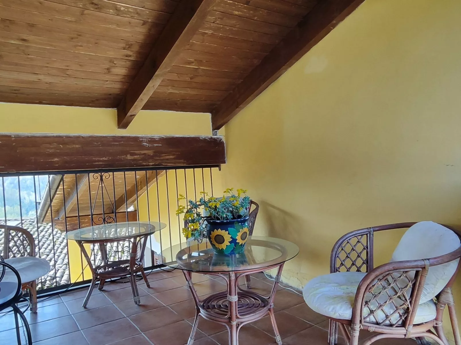 Wohnung in Brusasco mit Garten, Terrasse und Grill