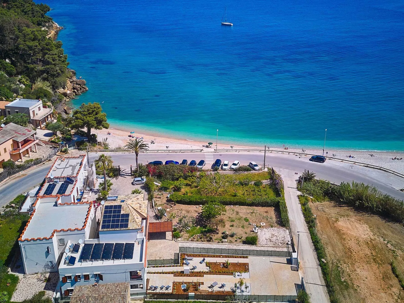 Grüne Wohnung 1 Stockwerk