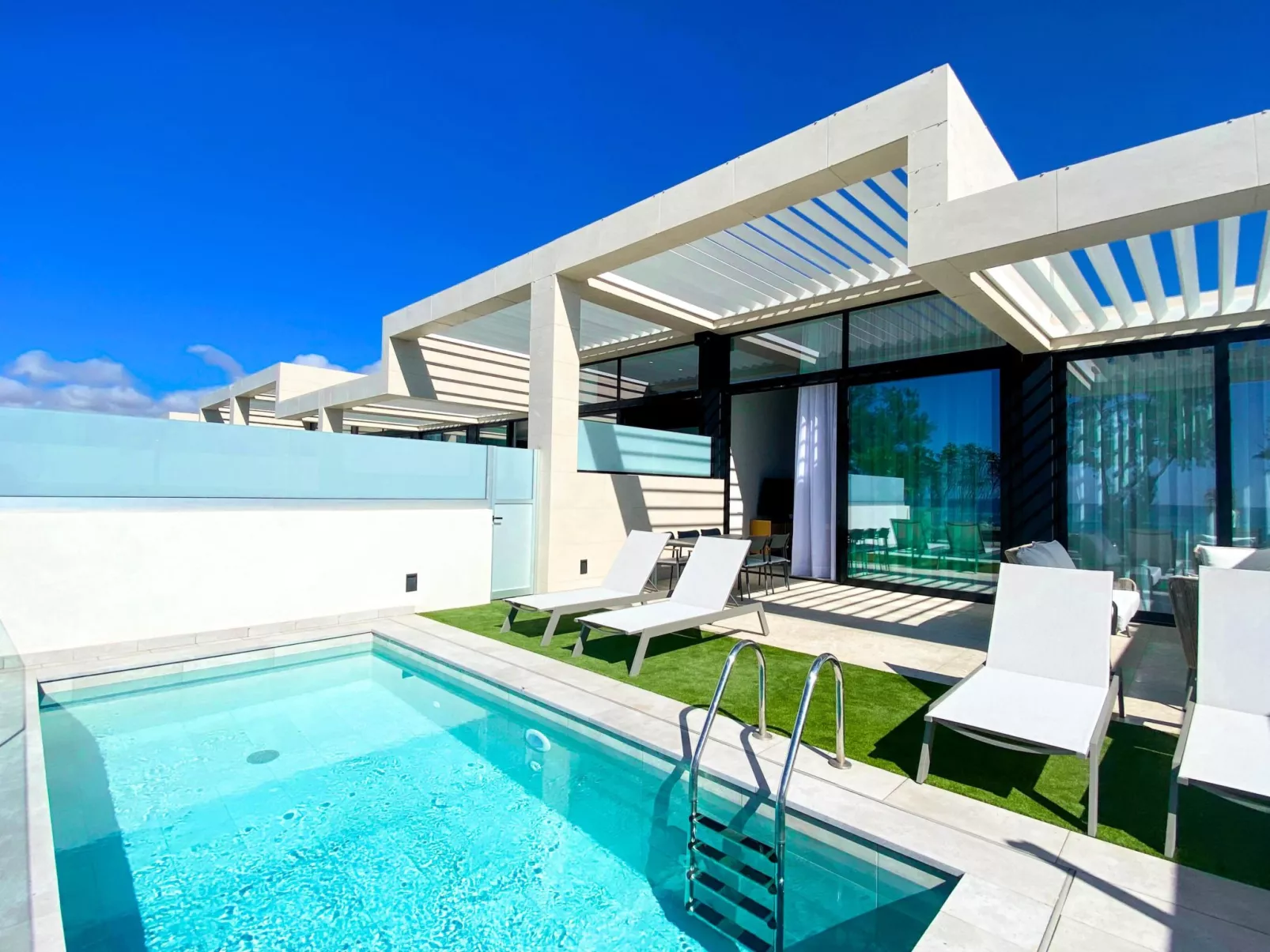 Villa mit Wasserblick