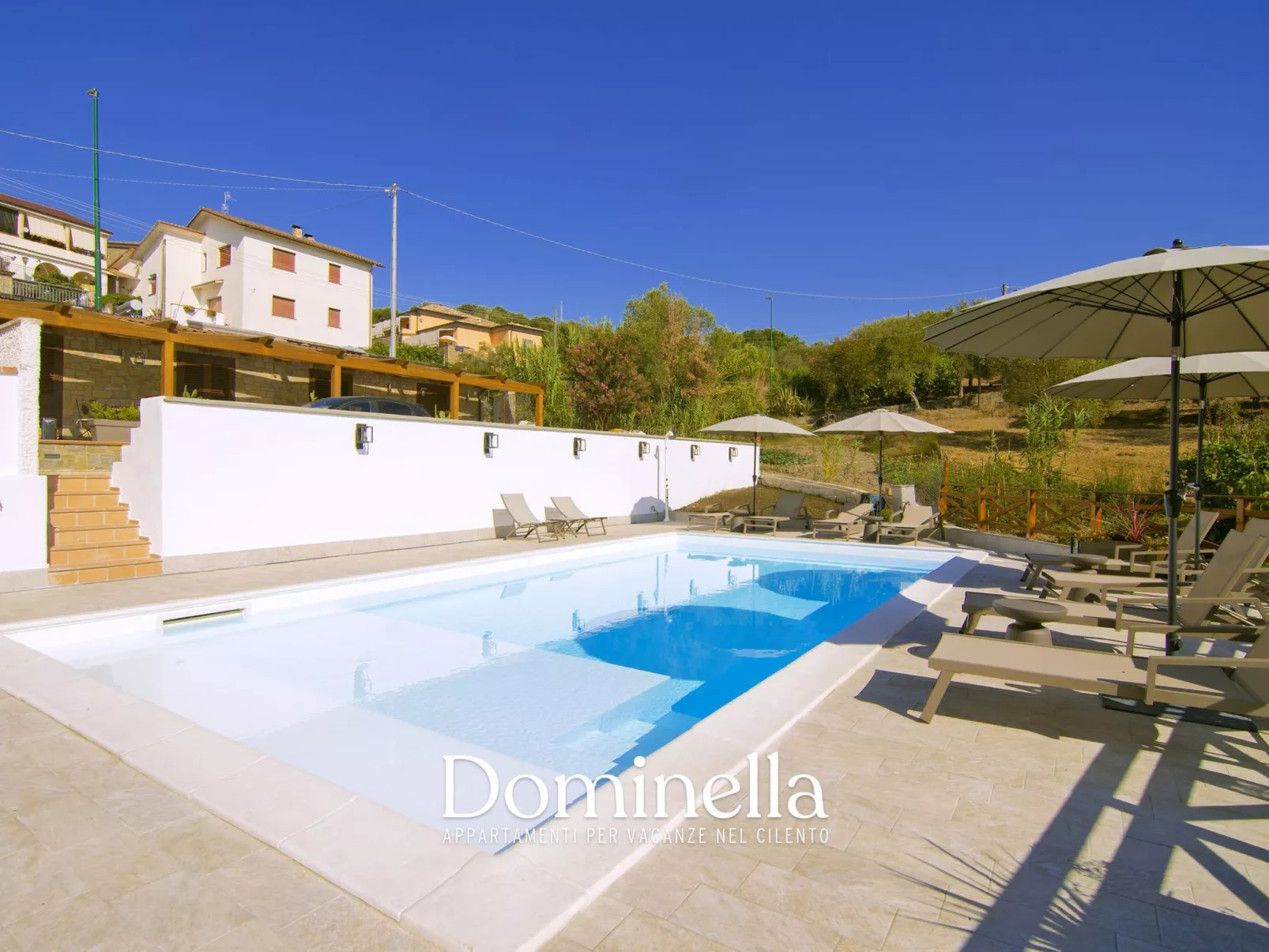 Dominella 3 - Apartment in Casal Velino für bis zu 3 Personen mit Terrasse