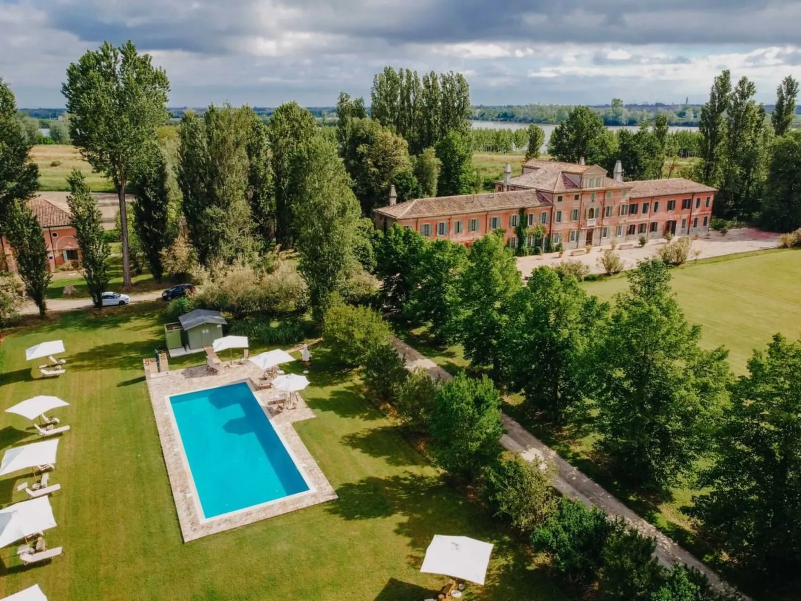 Villa mit Gemeinschaftspool zwischen Ferrara und Venezia