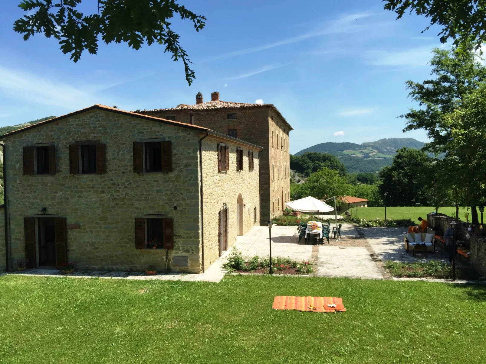 Wohnung in Apecchio mit Privatparkplatz