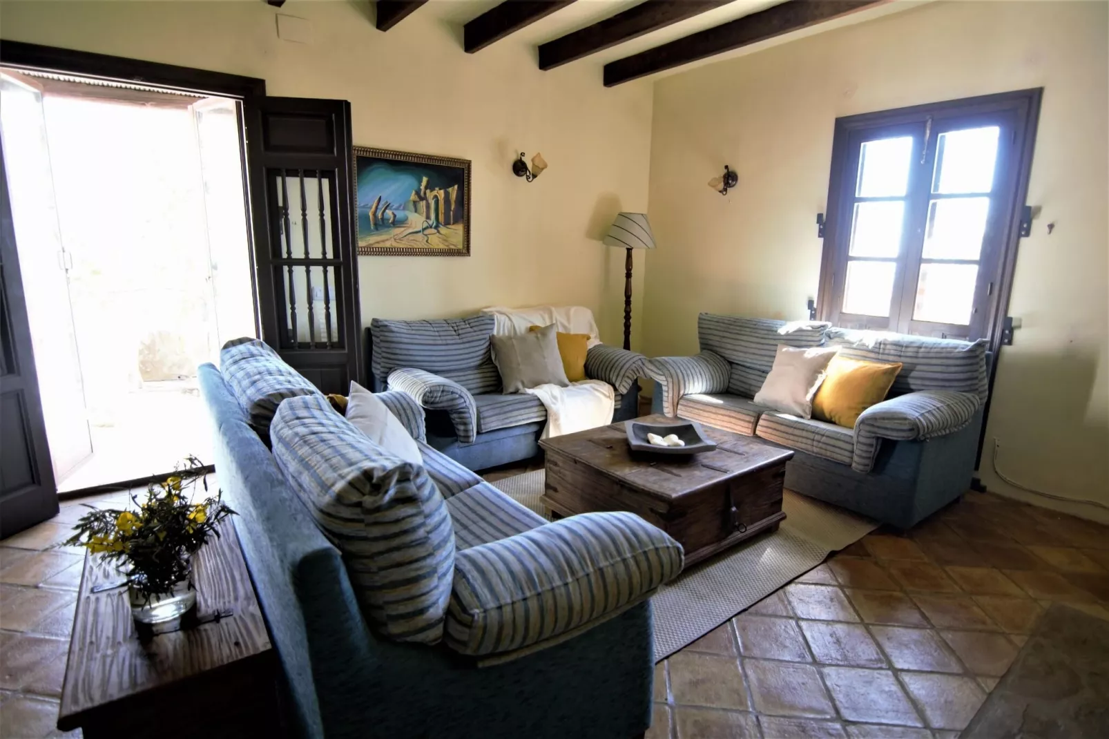 Cortijo Los Olivos-Living room