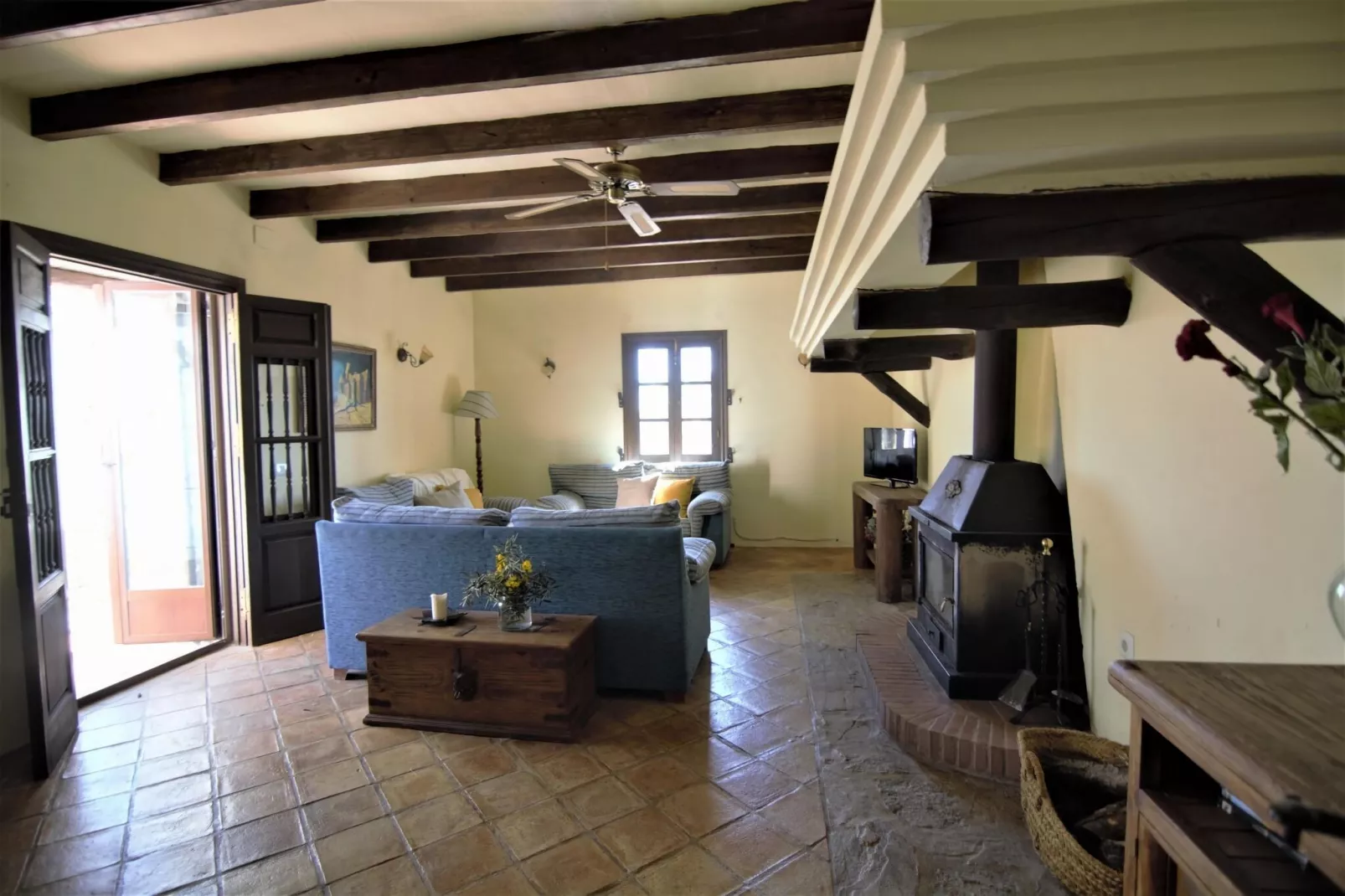 Cortijo Los Olivos-Living room