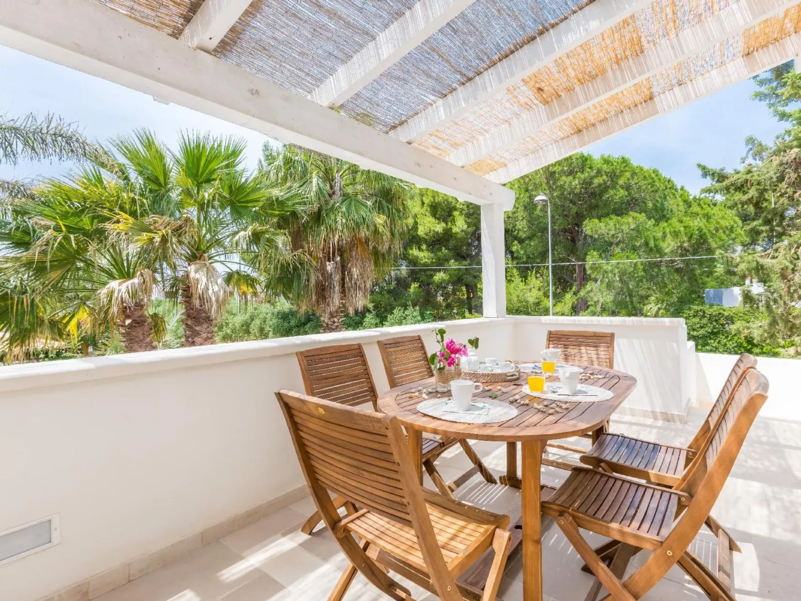 Weißes Haus im Salento