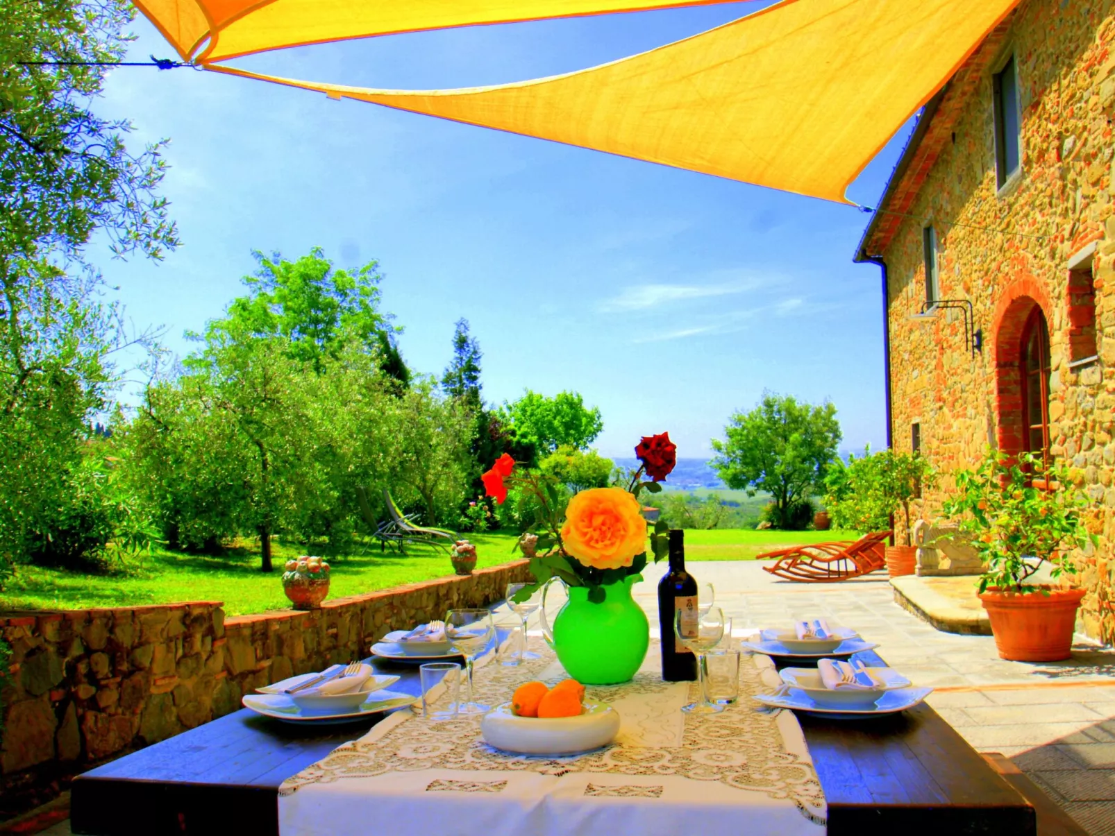 Teil eines alten toskanischen Bauernhauses für 4-6 Personen