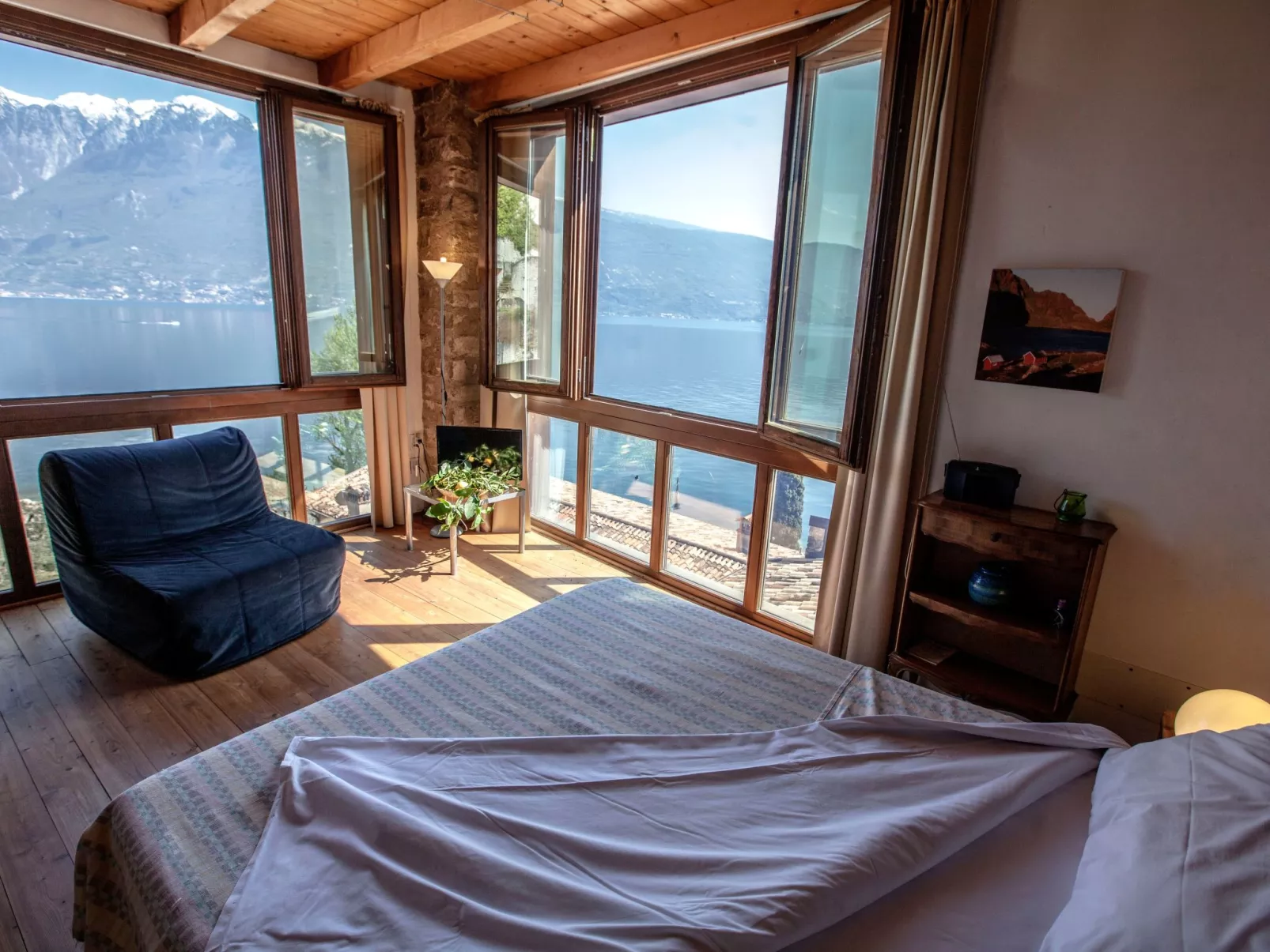 Calamondino Studio Sonne, Entspannung und Seeblick