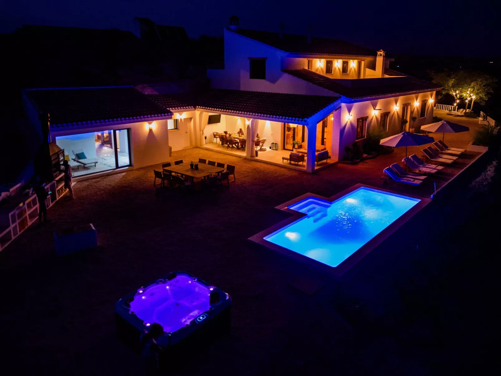 Luxuriöse Finca mit Pool, Spa und spektakulärer Aussicht