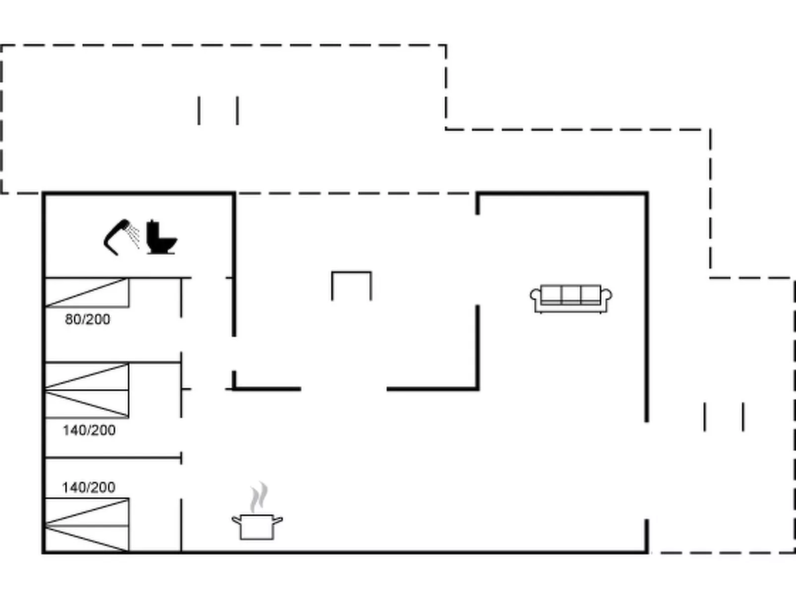 "Rise" - 250m from the sea