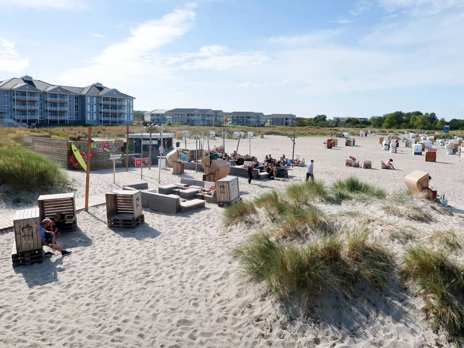 Strandurlaub im Ferienappartement mit Garten-Area