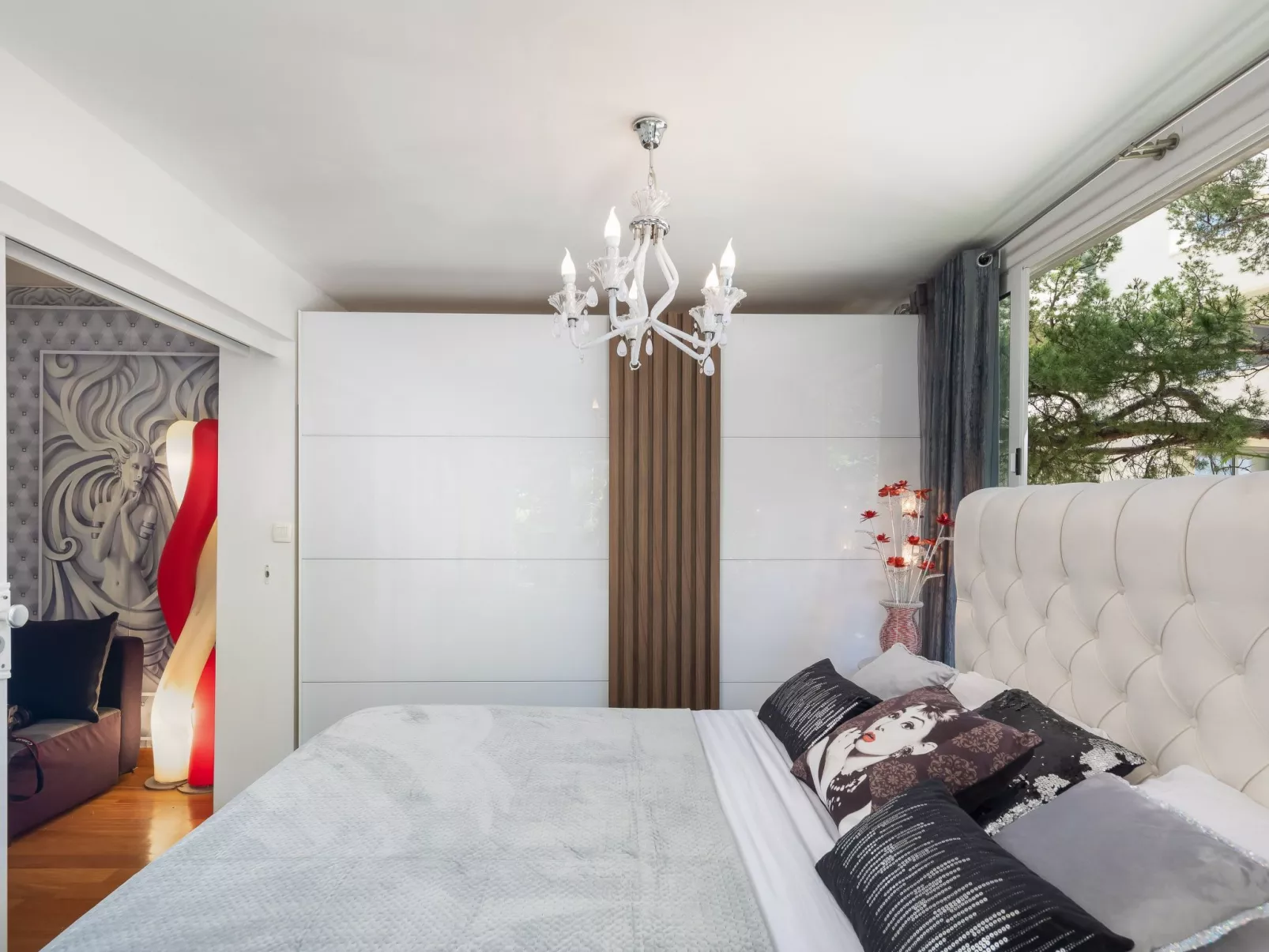 Appartement am Strand mit schöner großer Terrasse-Dedans