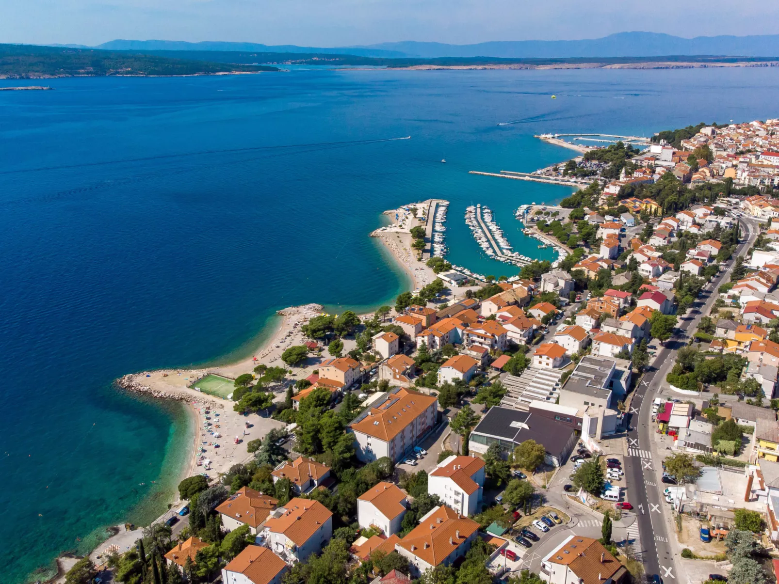Wohnung in Crikvenica für 3 Personen mit Balkon