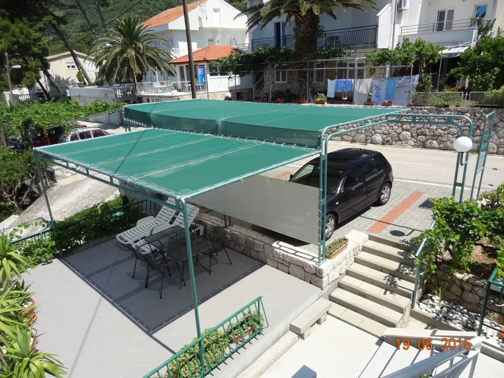 Komfortables Studio-Apartment mit Meerblick-Outside