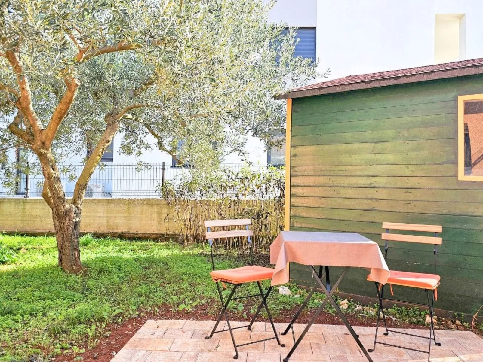 Apartment mit Klimaanlage für 2 Personen-Draußen