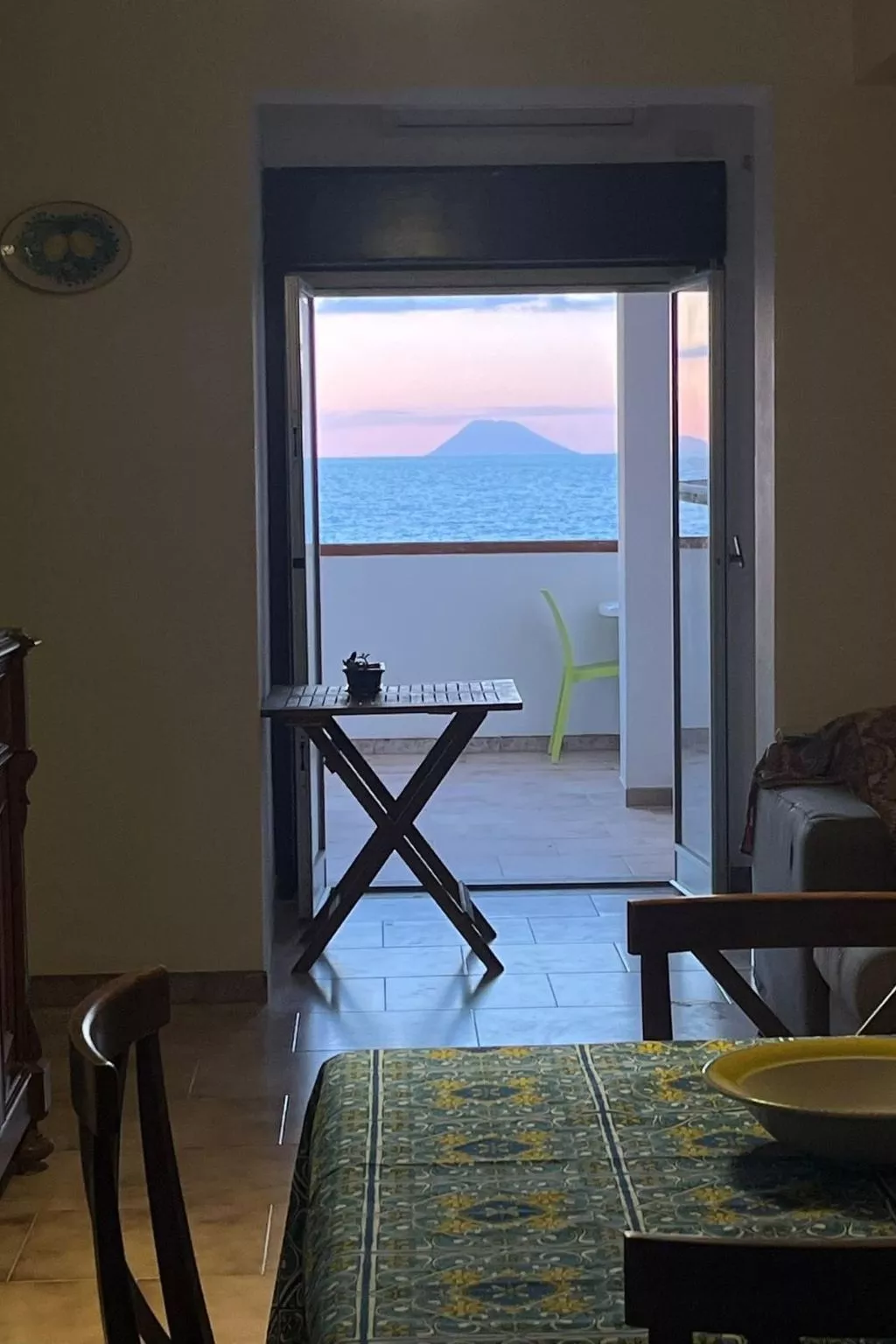 Stromboli' Wohnung mit Meerblick