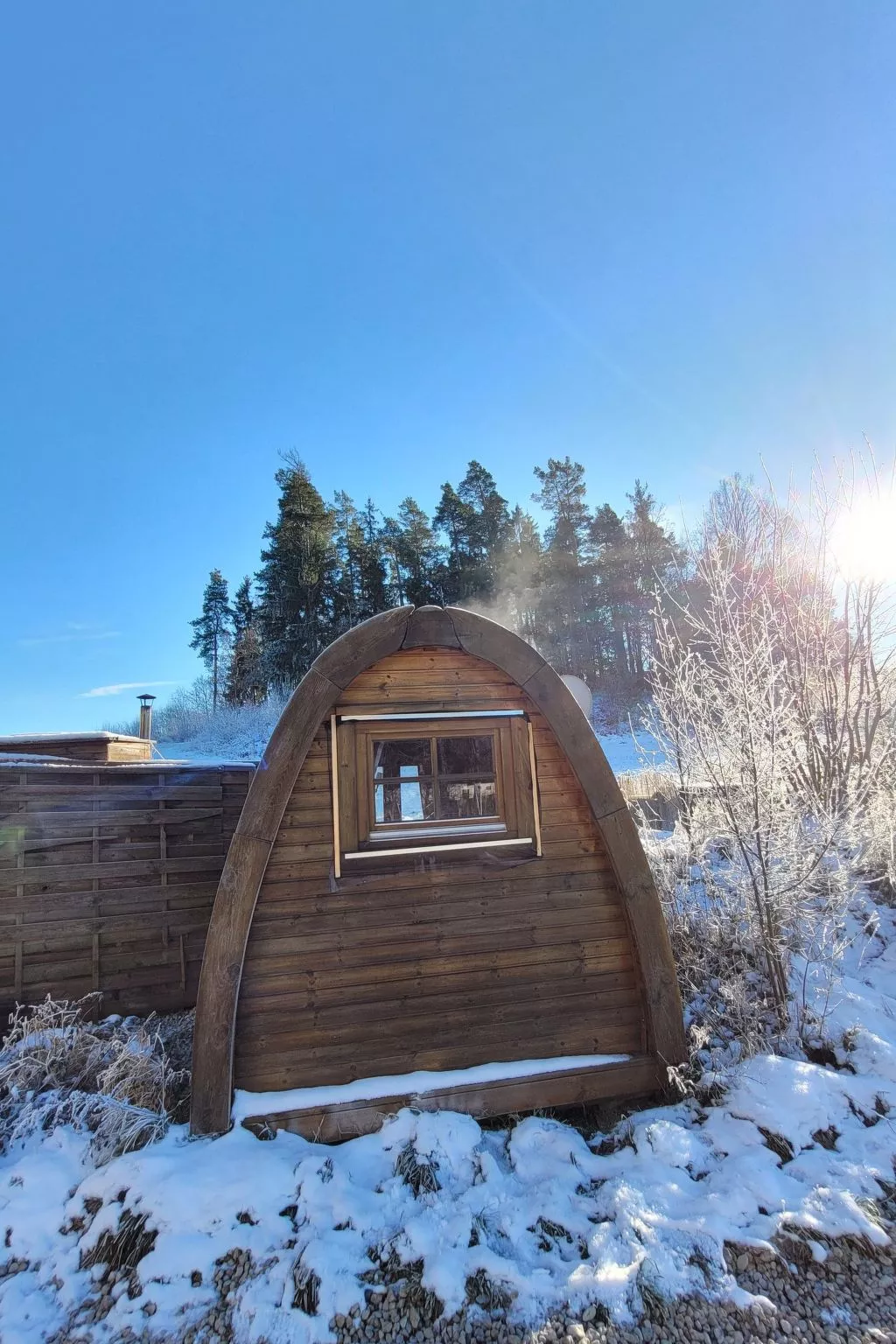 Fichtel-Pod gegen Aufpreis mit Sauna oder Hot Tub