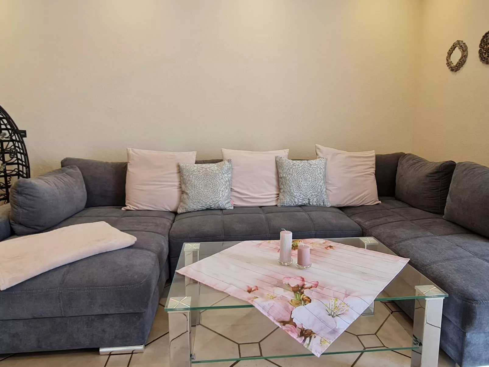 Dreibettzimmer mit Lounge-Terrasse und Garten - Inside