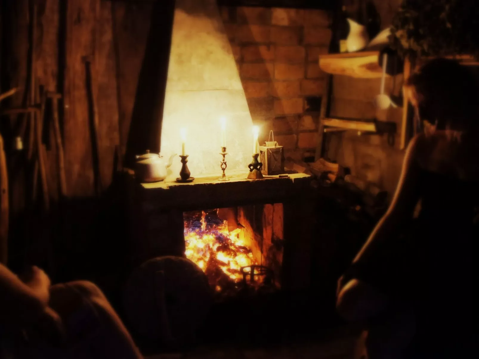 Landgut "Baltin Krogs" mit eigenem Garten-Inside