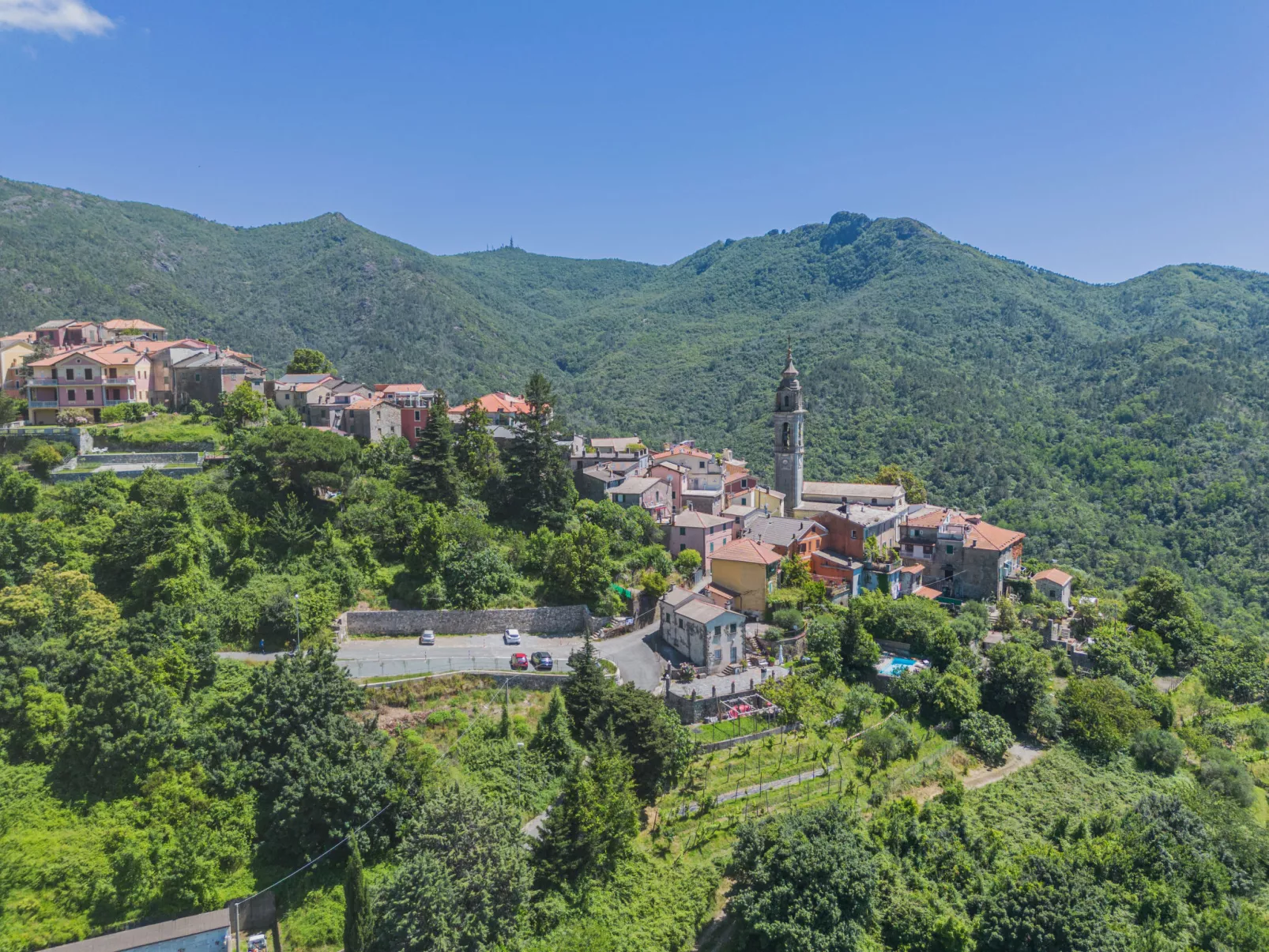 Appartement in Castiglione Chiavarese mit Garten-Area
