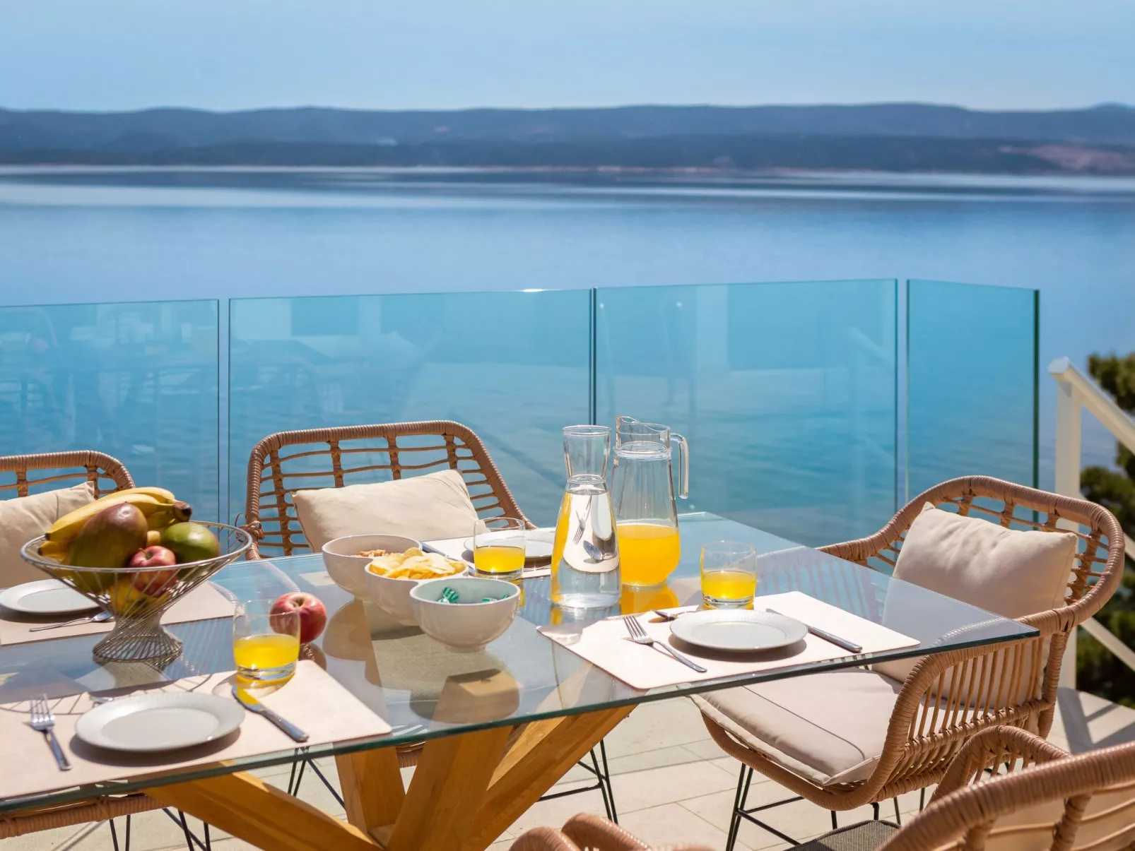 Villa am Strand - Privater beheizter Pool-Outside