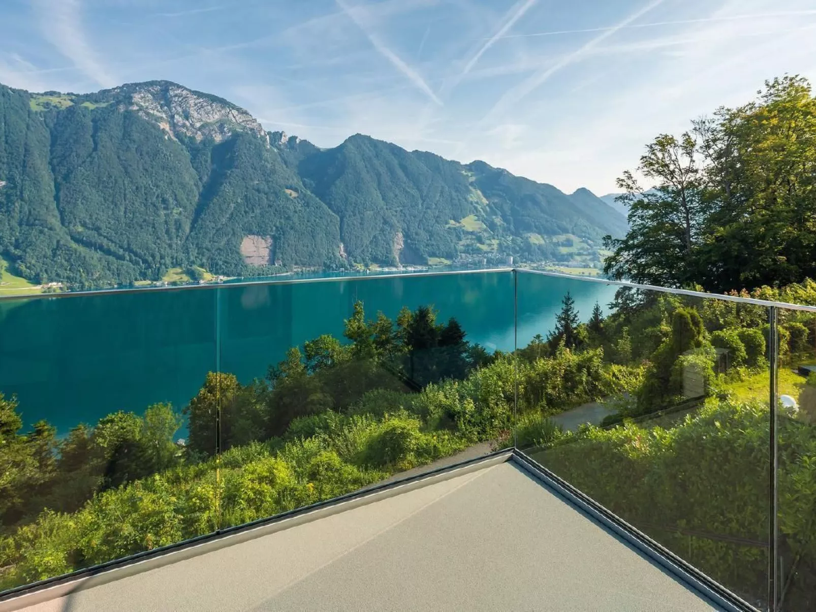 Wunderschönes Luxus-Chalet mit Seesicht-Dehors