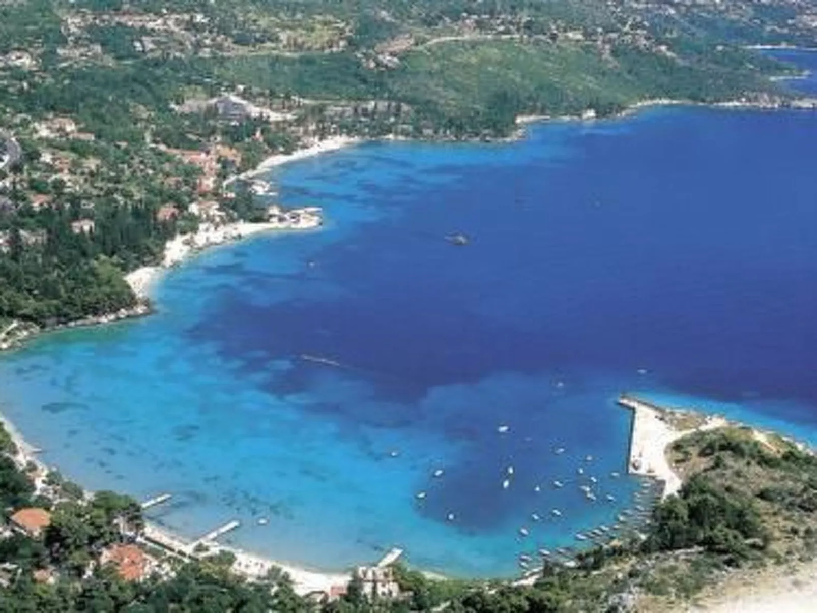 Wohnung "Celtis" mit Blick auf das Wasser-Draußen