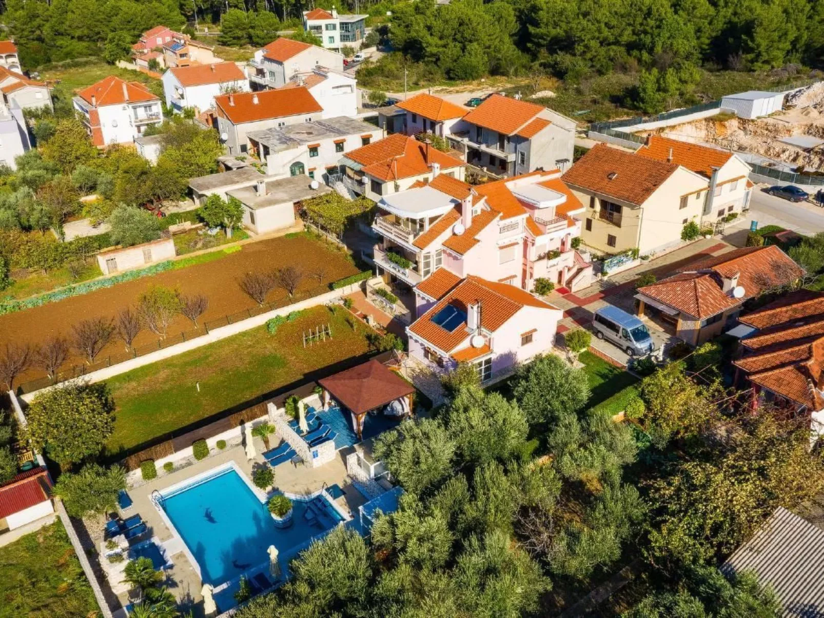 Villa Dalmatina mit Pool  für 4+1 Personen