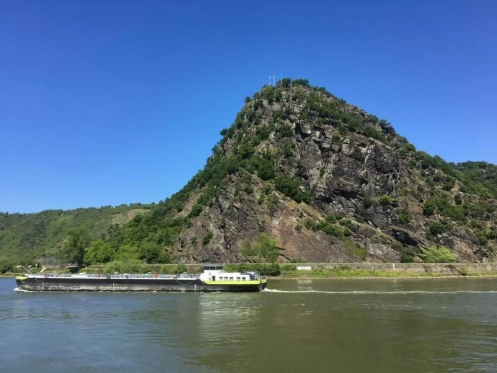 Schäfers Ferienwohnung Oberdiebach am Mittelrhein-Draußen