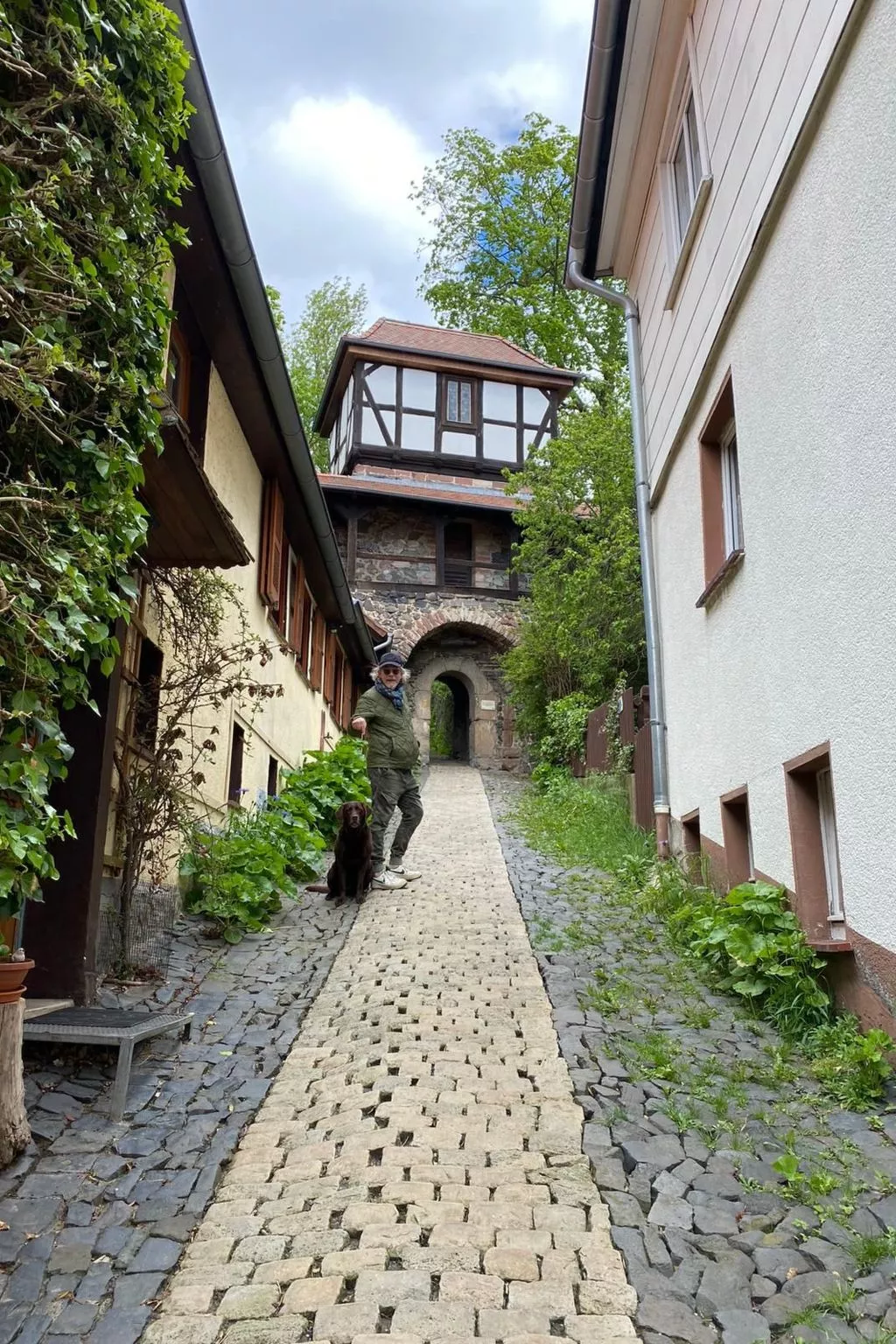 Idyll mit Loggia und Garten