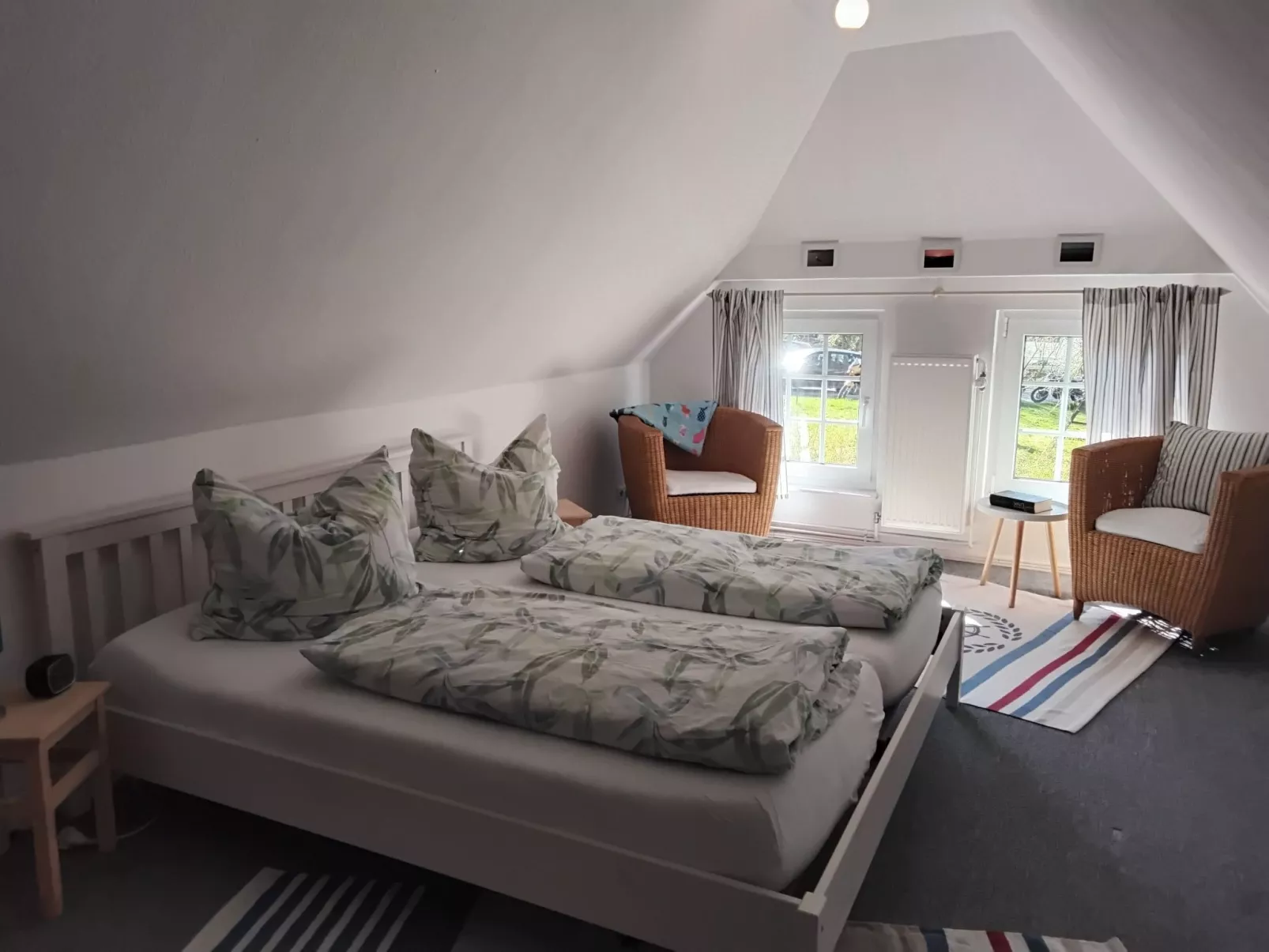 Auf zwei Etagen mit Gartennutzung