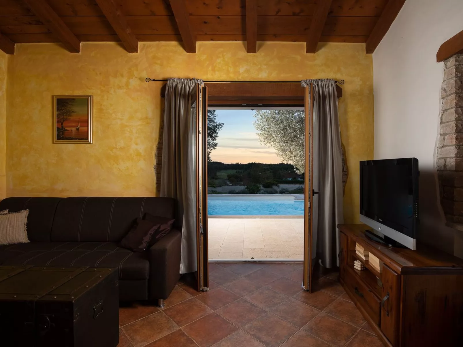 Haus in Bertoši mit privatem Pool-Inside