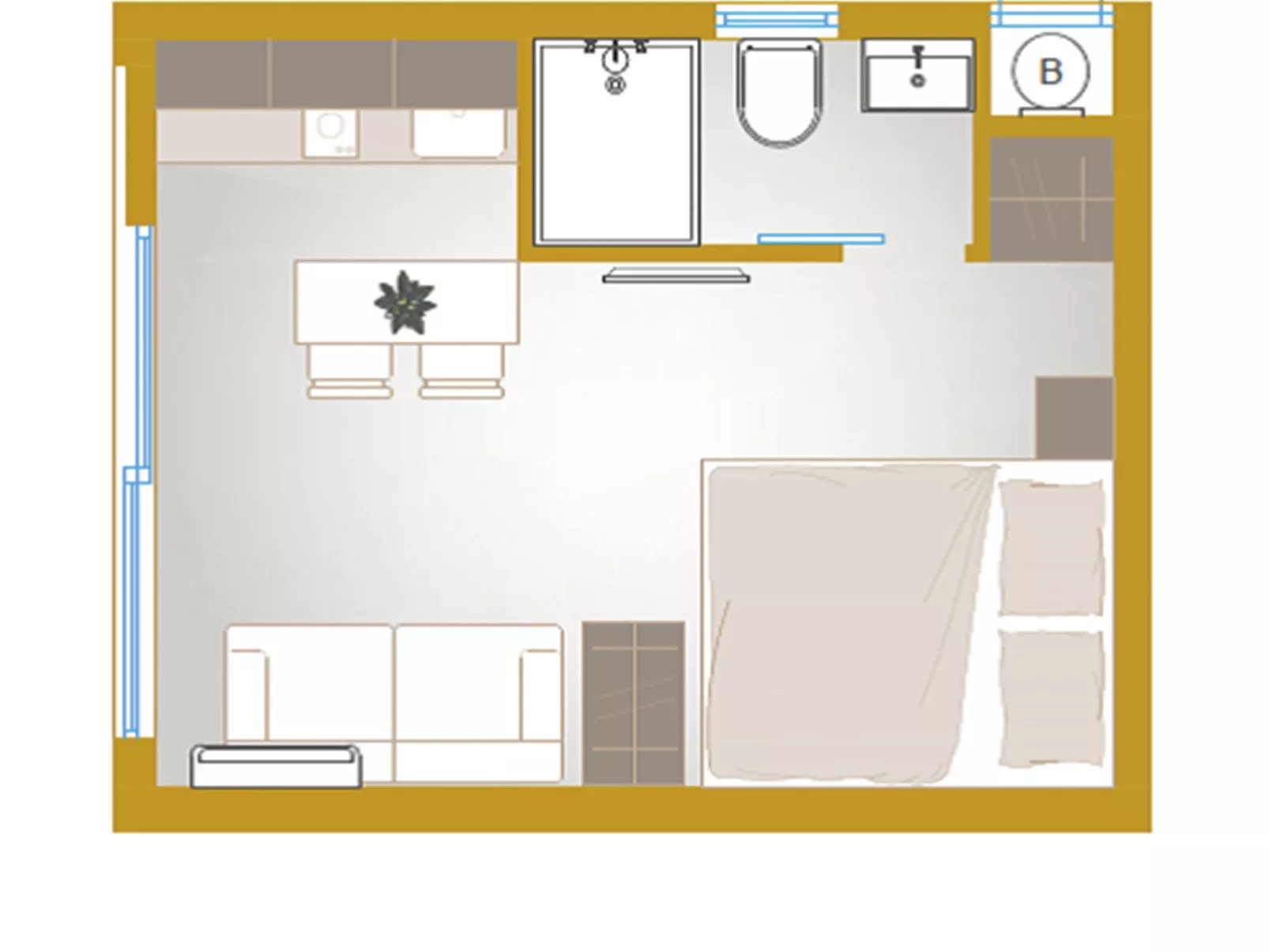 Mobilheim direkt am Strand