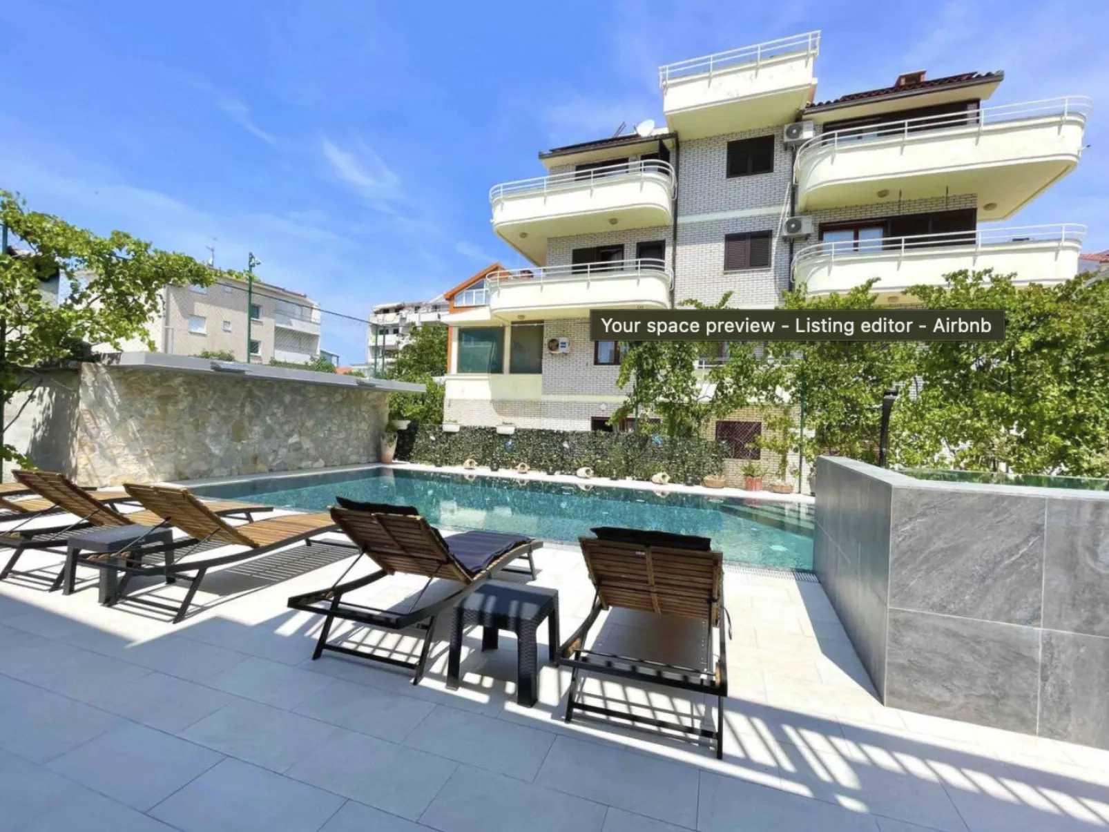 Charmante Wohnung Villa Ana Nr.2-Draußen