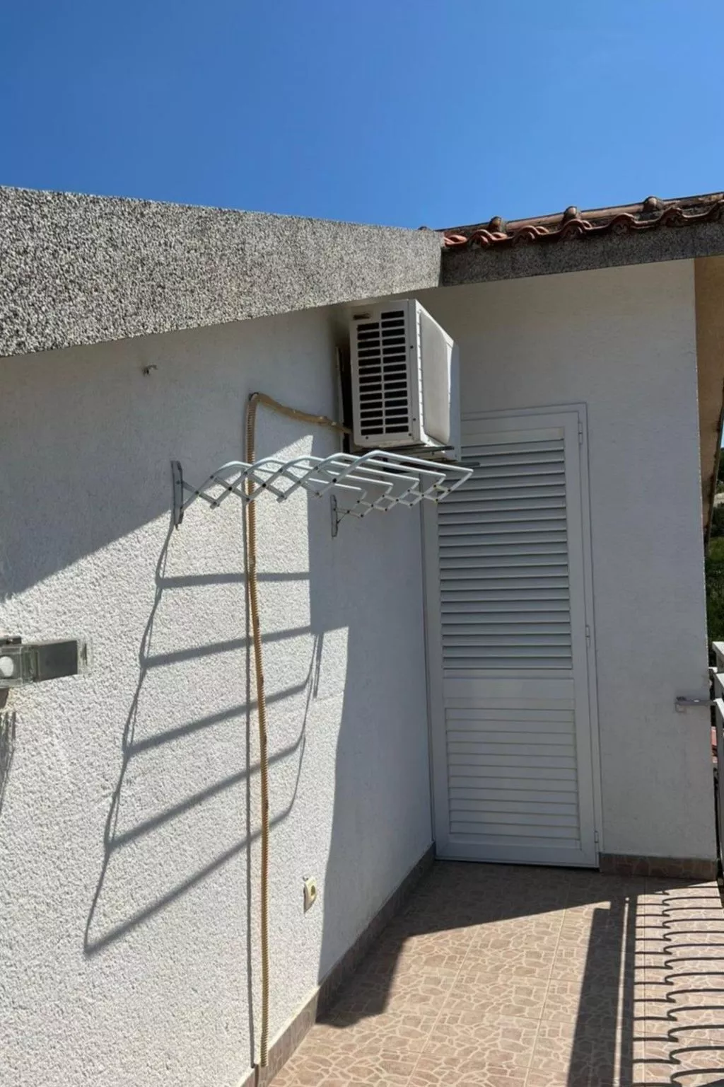 Wohnung Violett-Draußen