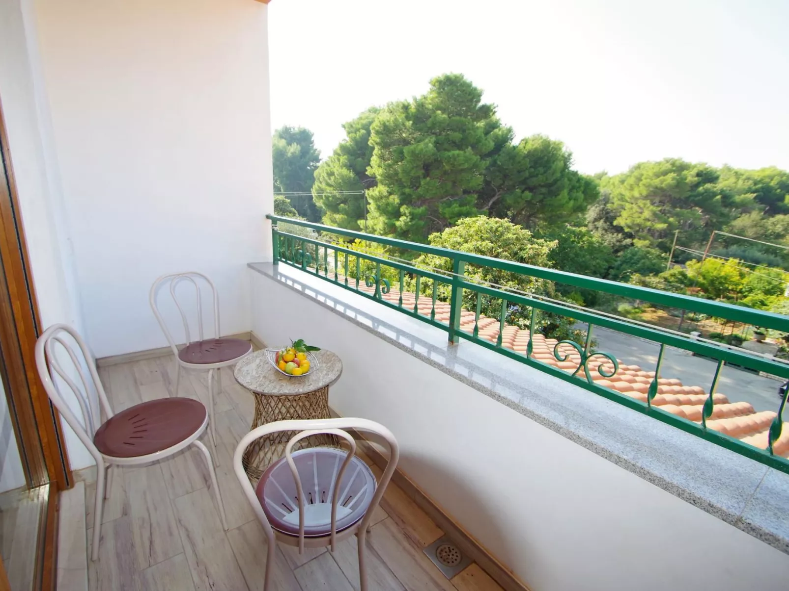 "Gortanova" mit privatem Balkon-Dehors