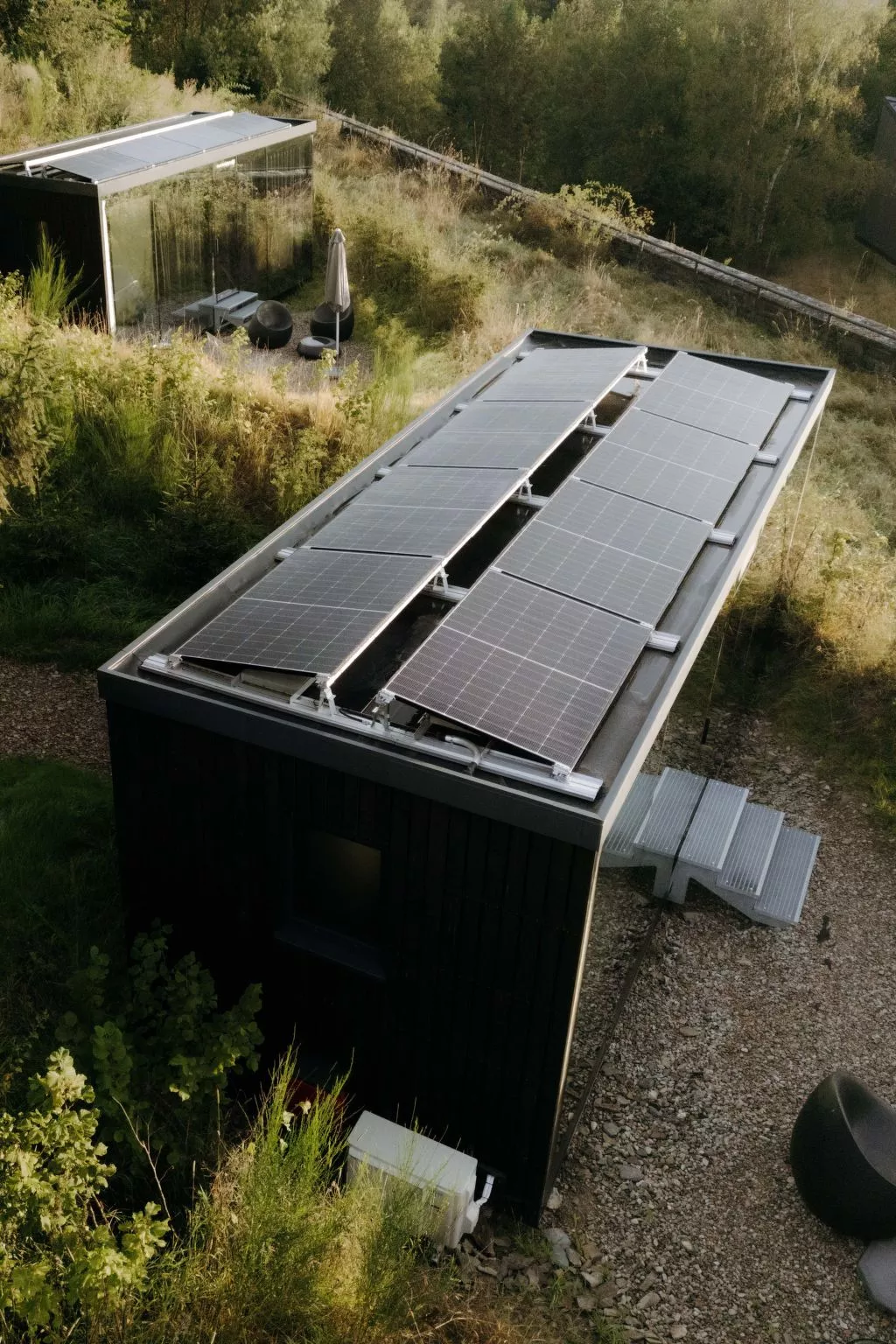 (2)Cabin Style Sauna-Outside