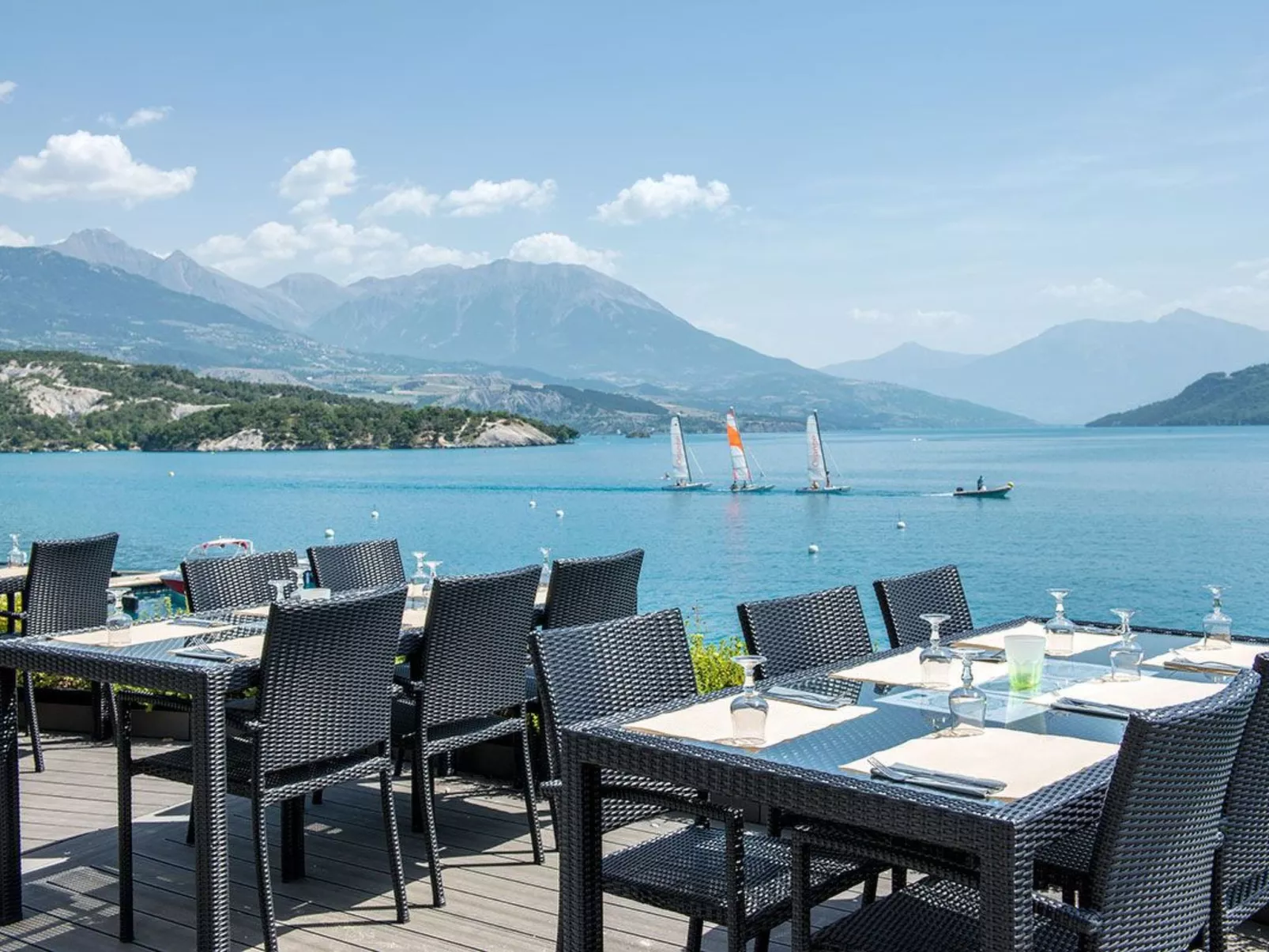 Wohnung mit Blick auf das Wasser