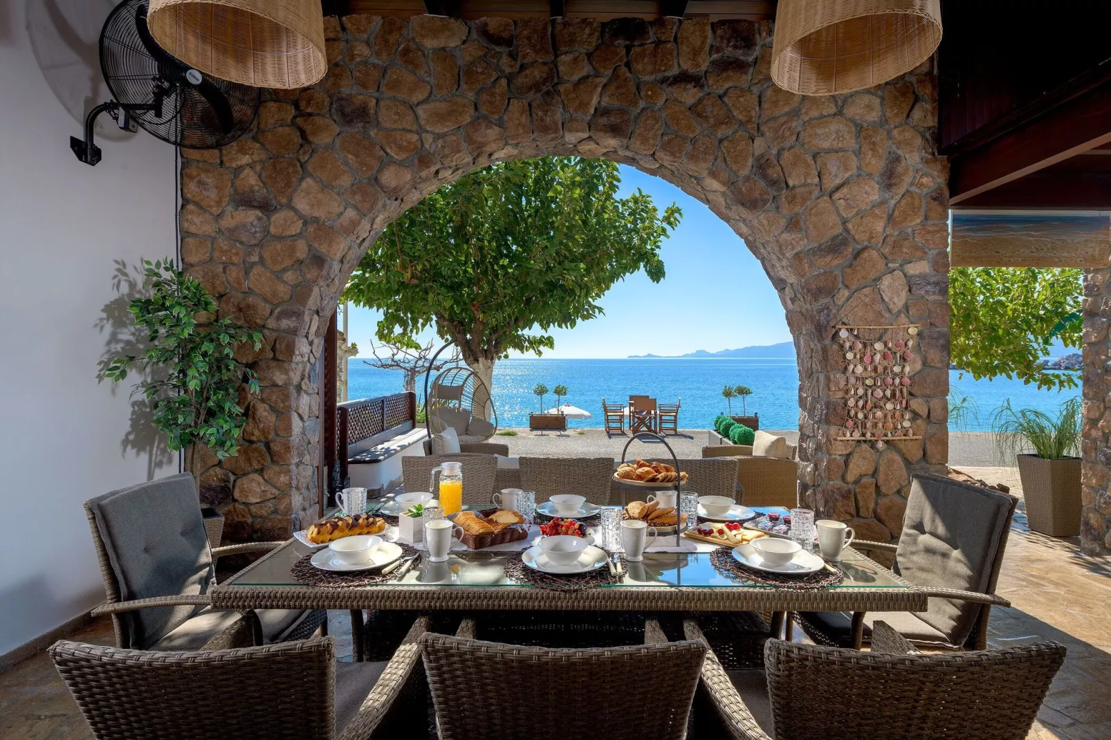 Holiday home, Charaki-Villa Haraki Paradise-Outdoor