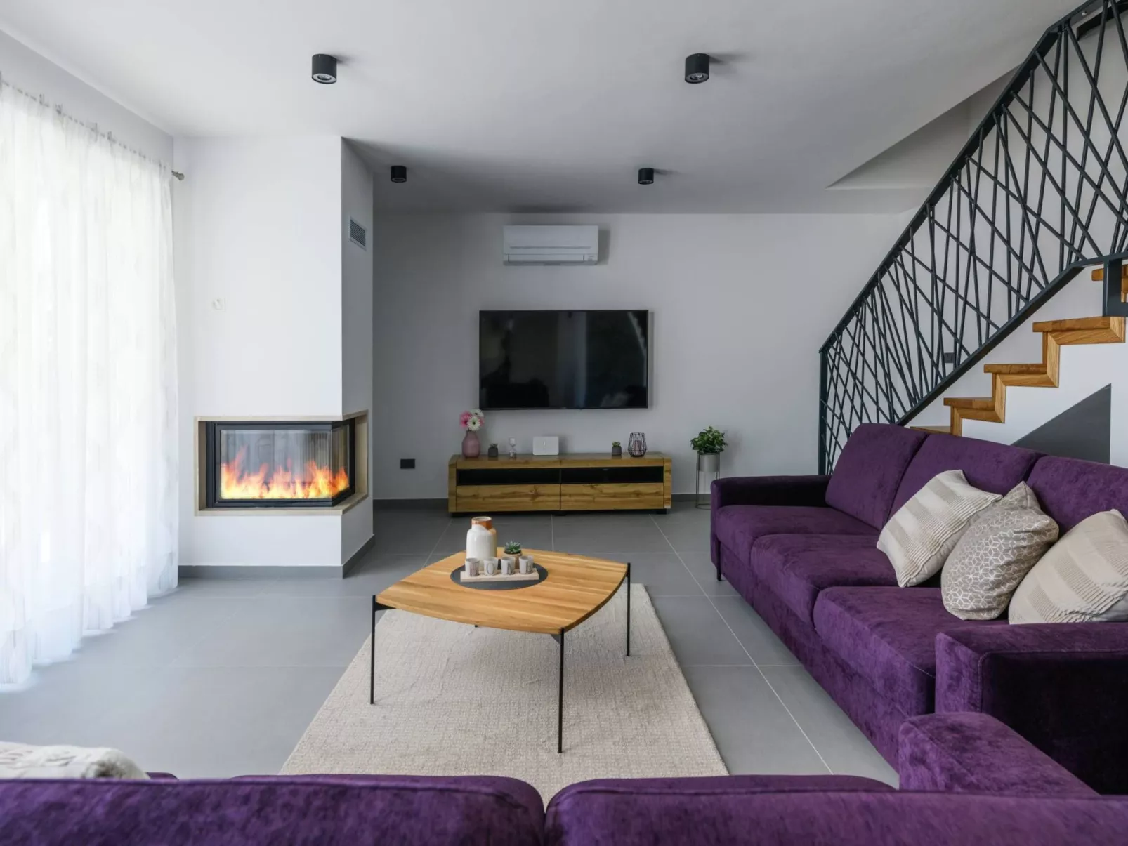 Villa Grande, klimatisiert und mit Pool in Jursici