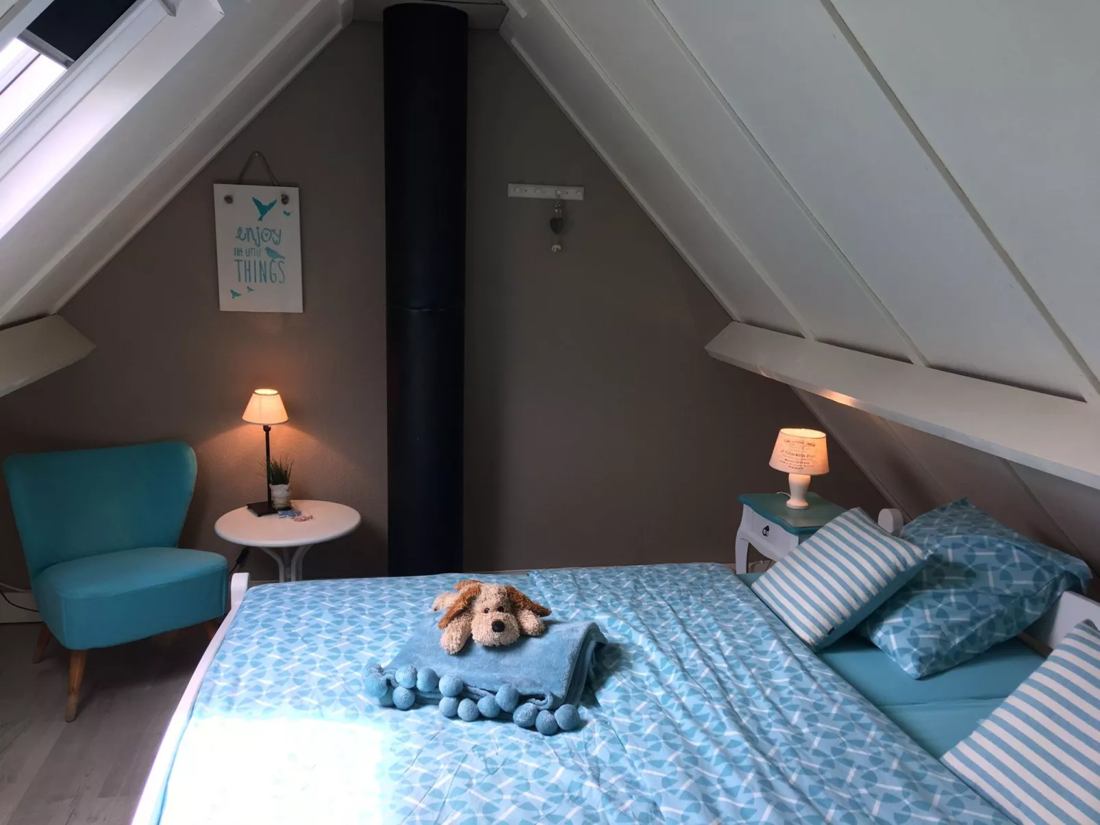 Polderwind mit Blick auf die Felder