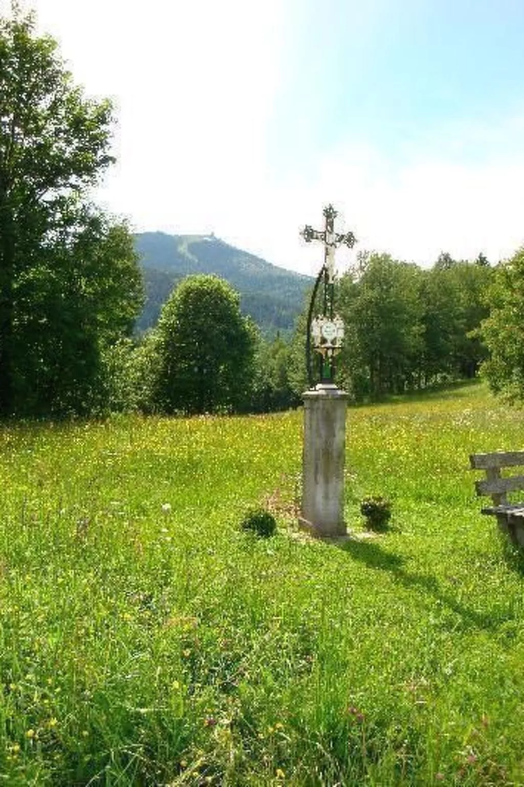 In Bayerisch Eisenstein mit Garten