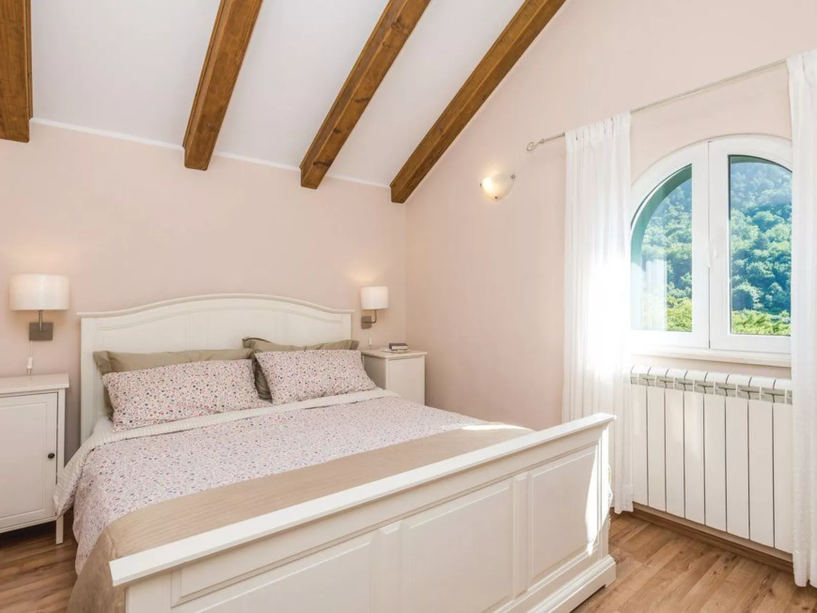 In Lovranska Draga mit großem Kamin