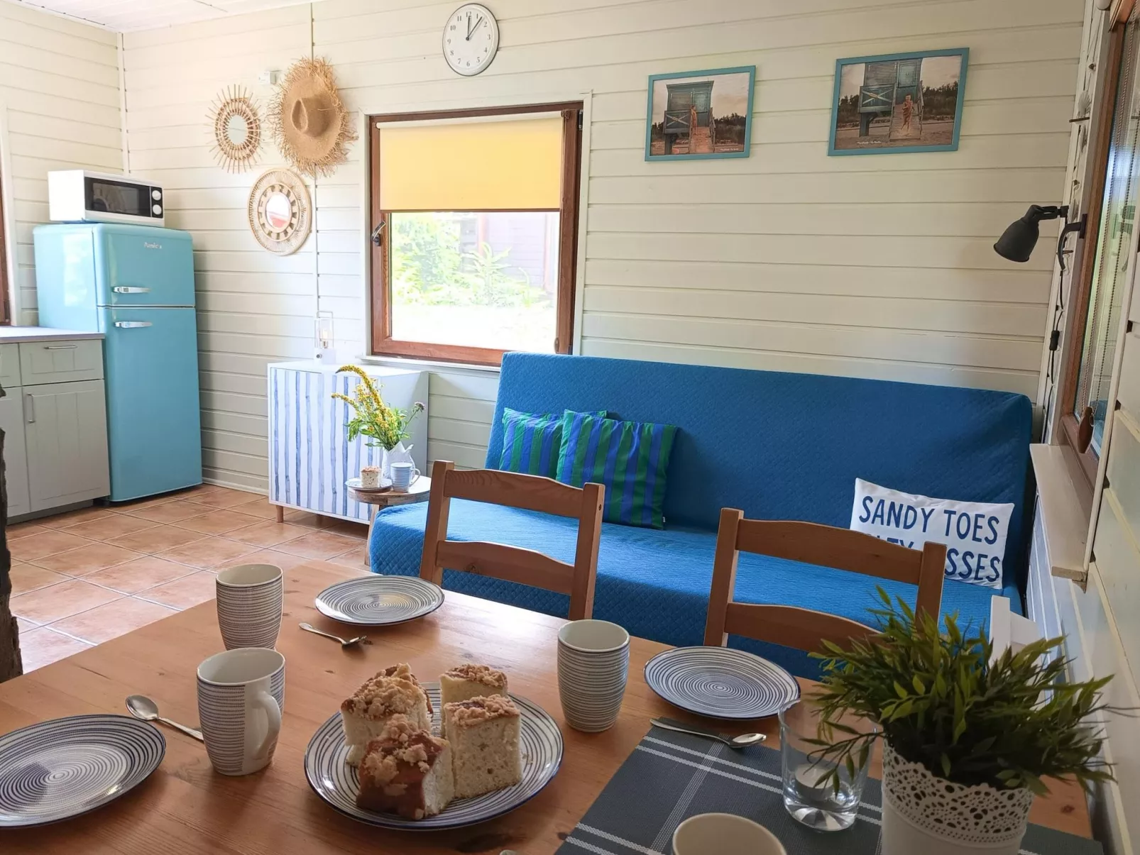 Modernes Ferienhaus in Kopalino mit Grill, Garten und Terrasse-Dedans