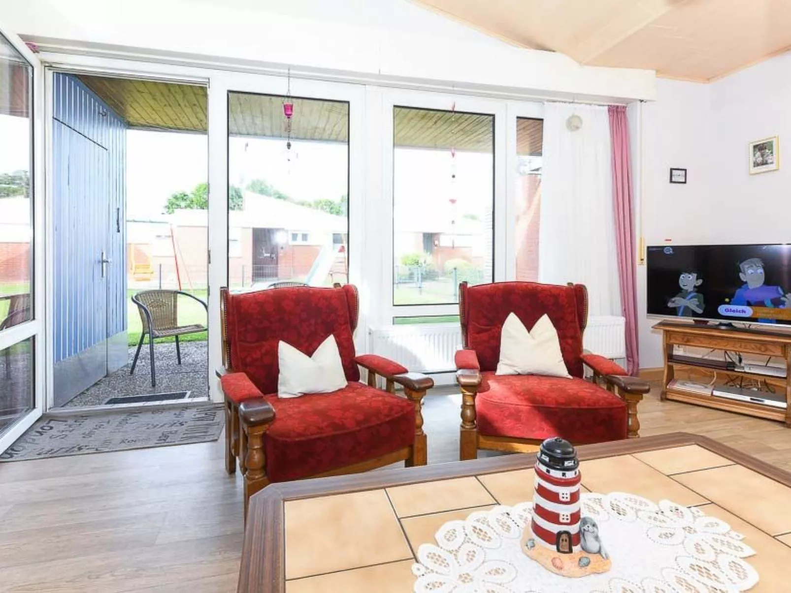 In Bensersiel mit Garten