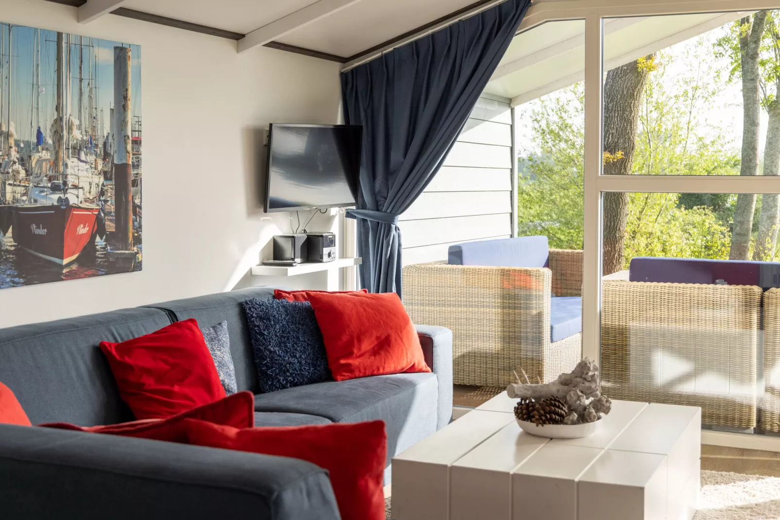 Waterpark Terkaple 2-Living room
