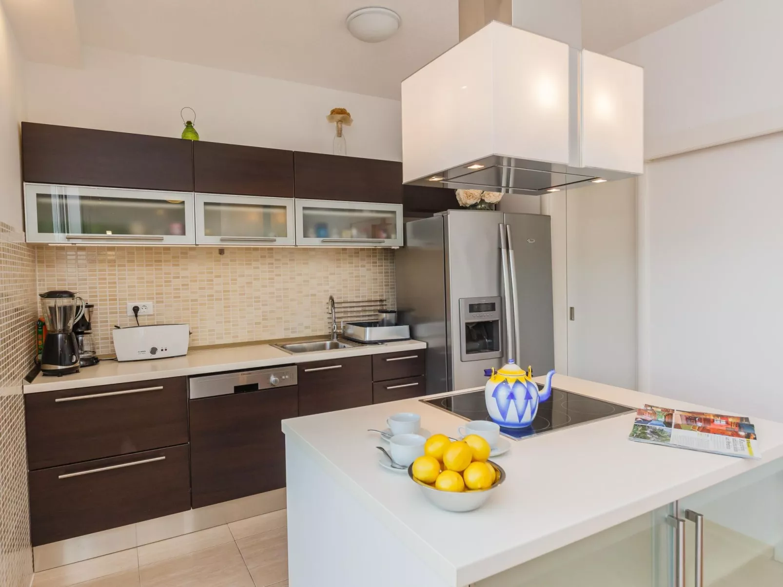 Ferienvilla "Osibova" mit Blick auf das Wasser-Dedans