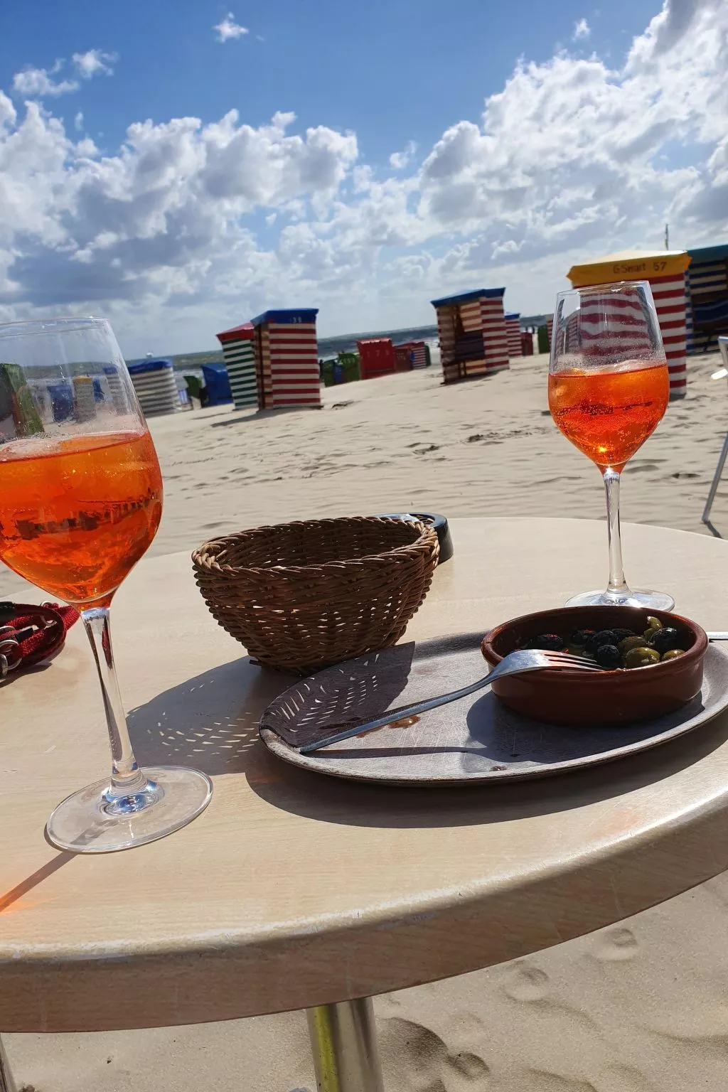 Apartment mit Terrasse am Südstrand