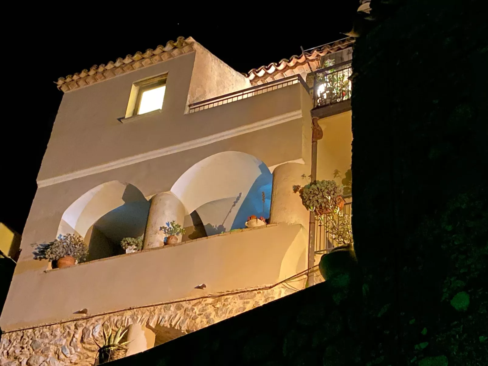 Großes Studio mit Terrasse mit Meerblick-Draußen