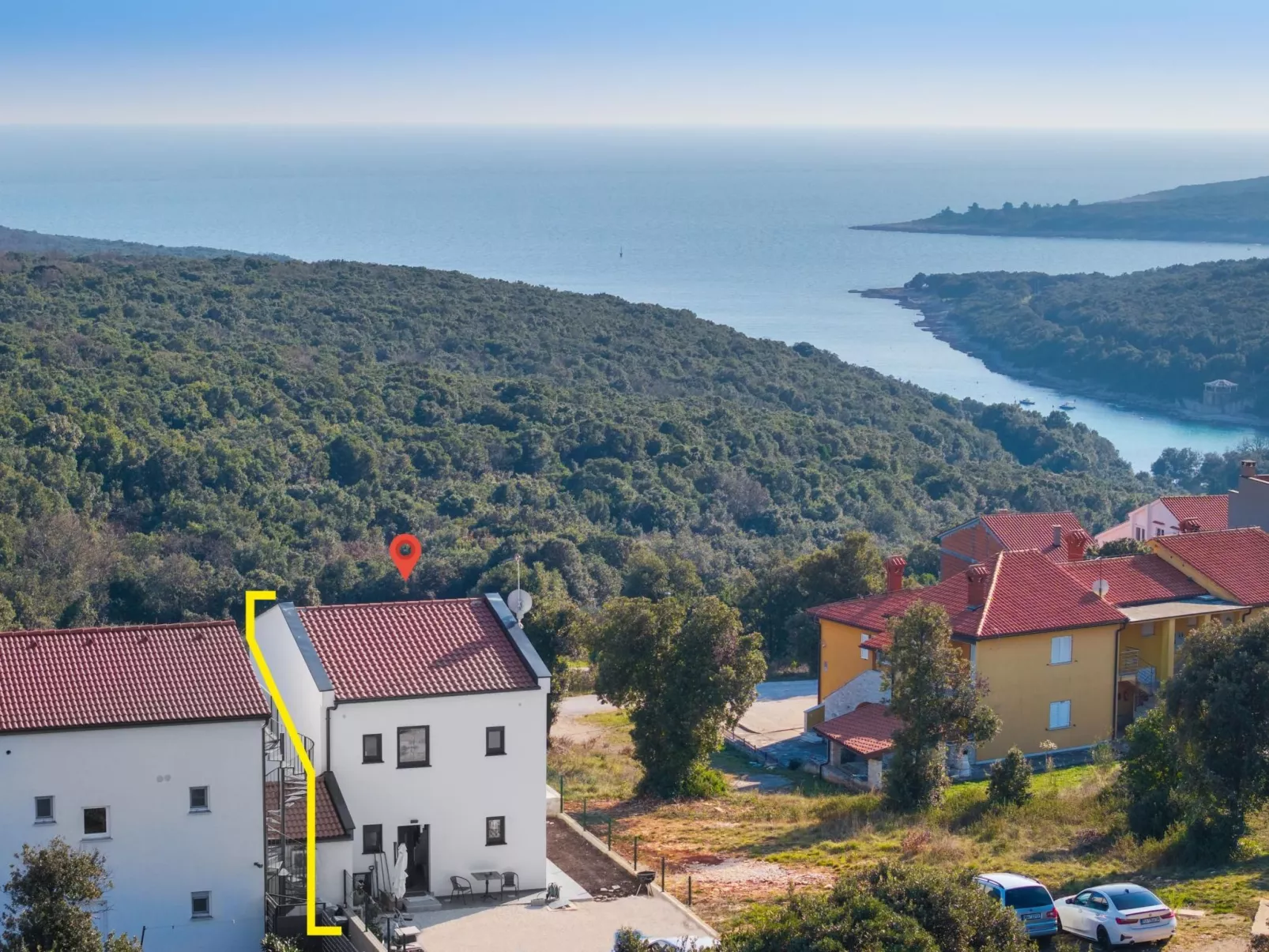 Villa Artec mit Meerblick-Draußen